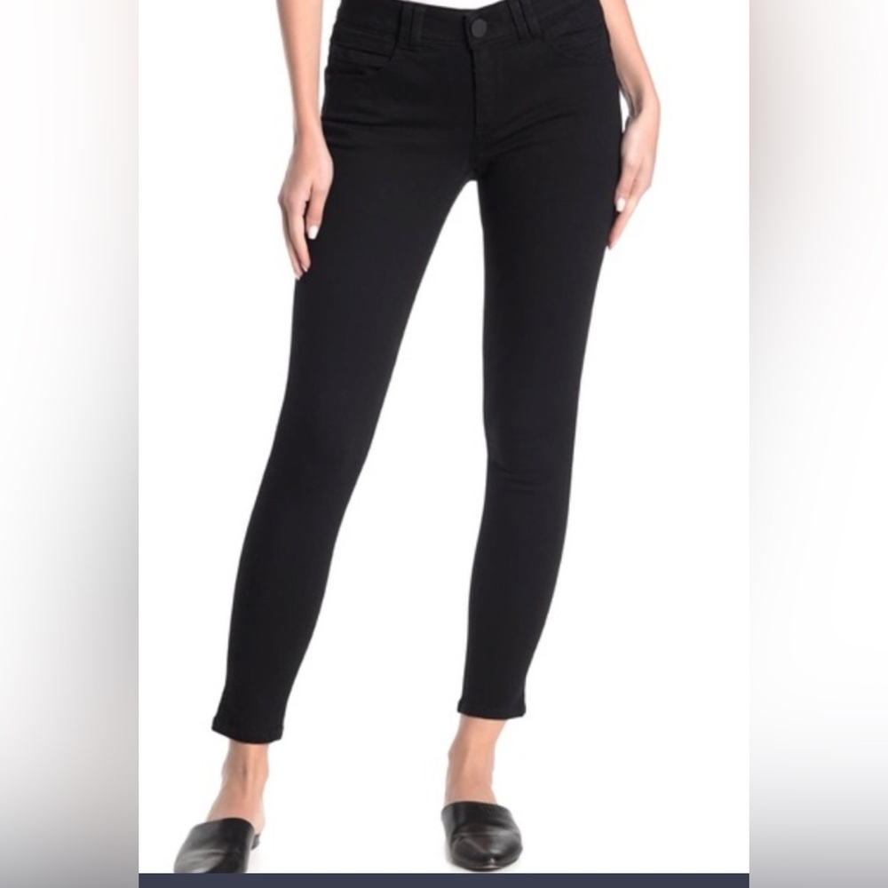 Denimocracy size small Womens stretchy black pants.